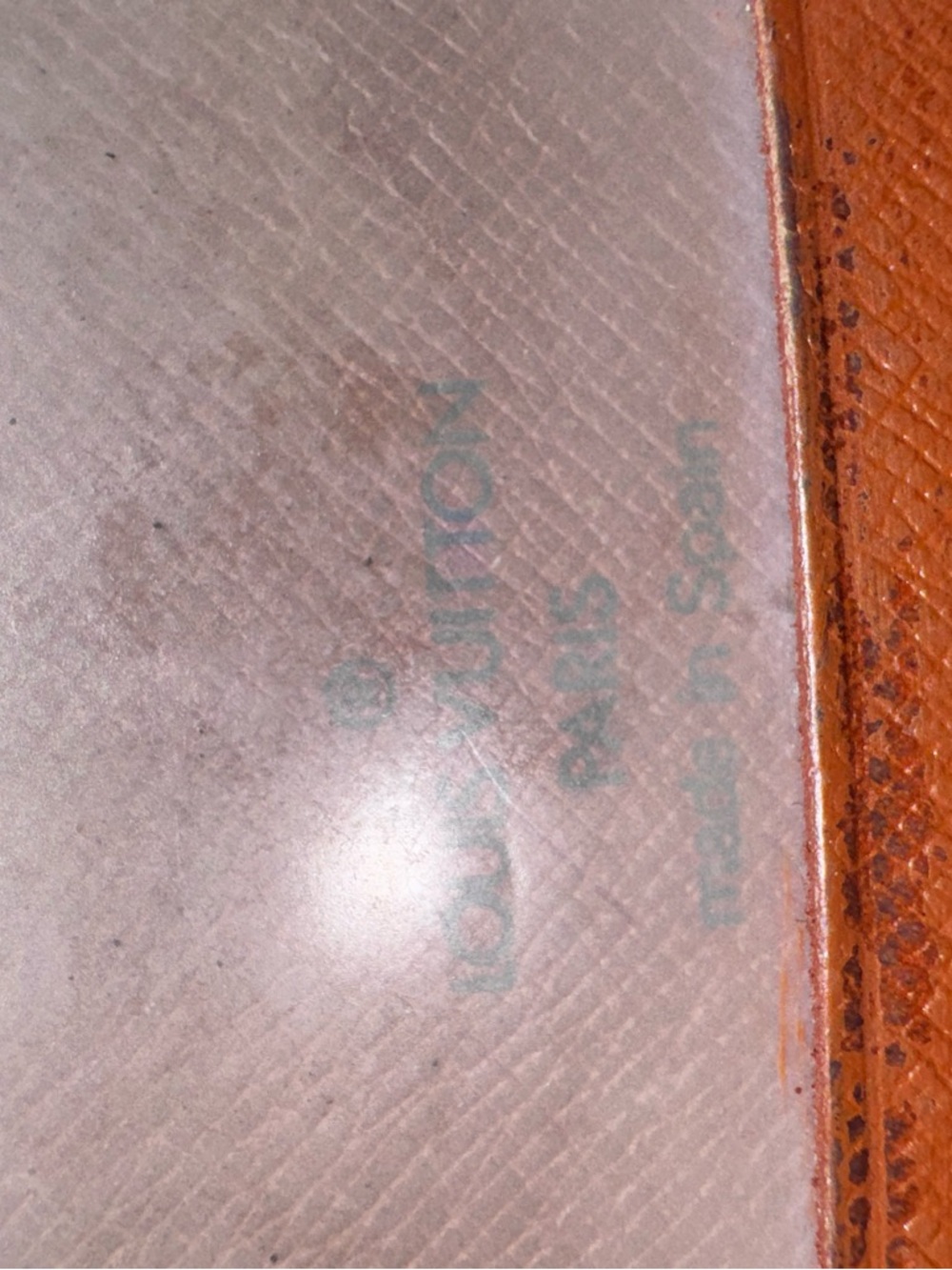 Louis Vuitton Monogram Card Case Pass Case vintage hand painted - Picture 11 of 11